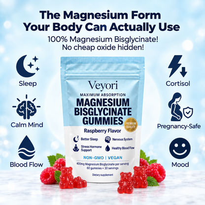 TTC Stress & Sleep Support — Magnesium Bisglycinate Gummies