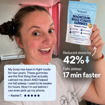 TTC Stress & Sleep Support — Magnesium Bisglycinate Gummies